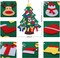 Felt Christmas Tree for Toddlers Kids Wall with 26pcs Detachable Ornaments DIY Set, Wall Hanging Xmas Gifts Christmas Party Decorations